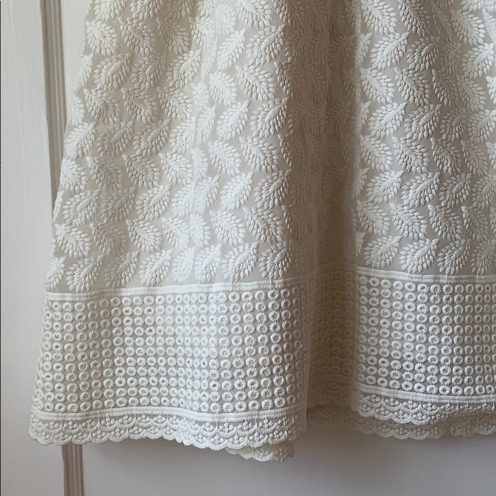 STRADIVARIUS White Summer Dress, Knee Length, S - Picture 6 of 12